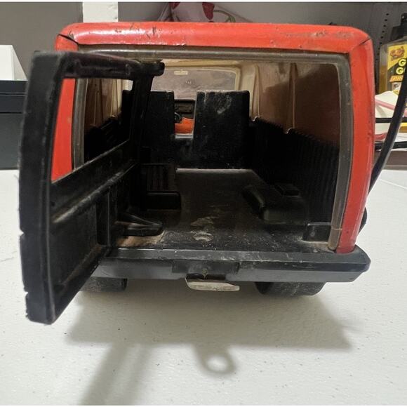 Vintage 1980’s Tonka A.J Foyt Racing Team Van Steel Pressed Steel Vehicle - Picture 3 of 6